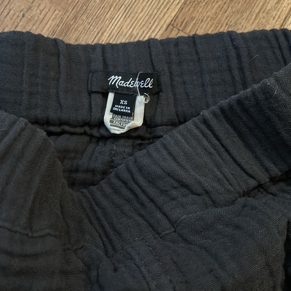 Madewell gray cotton comfy shorts size XS - Picture 2 of 5